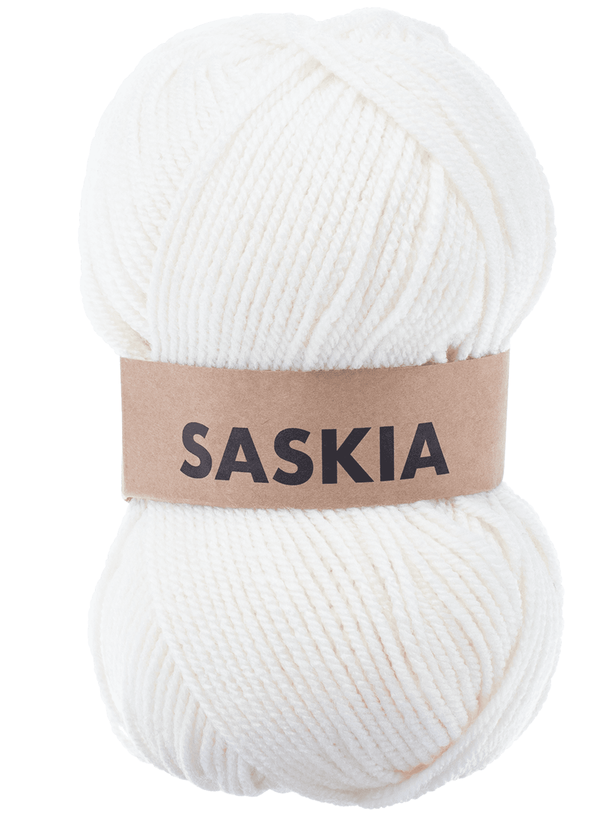 Saskia fil à tricoter - écru - Wibra