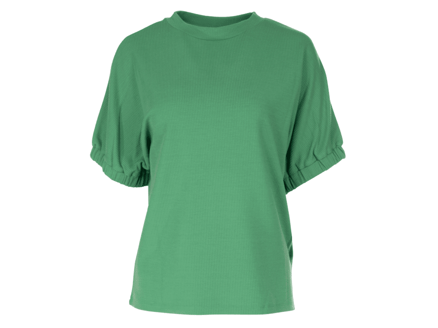 T-shirt manches chics – grande taille – green2 - Wibra