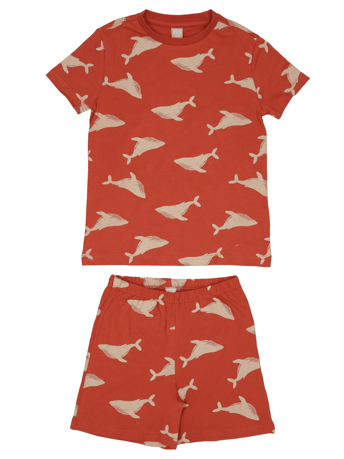 Pyjama baleine garçon – red1, 104/110 - Wibra