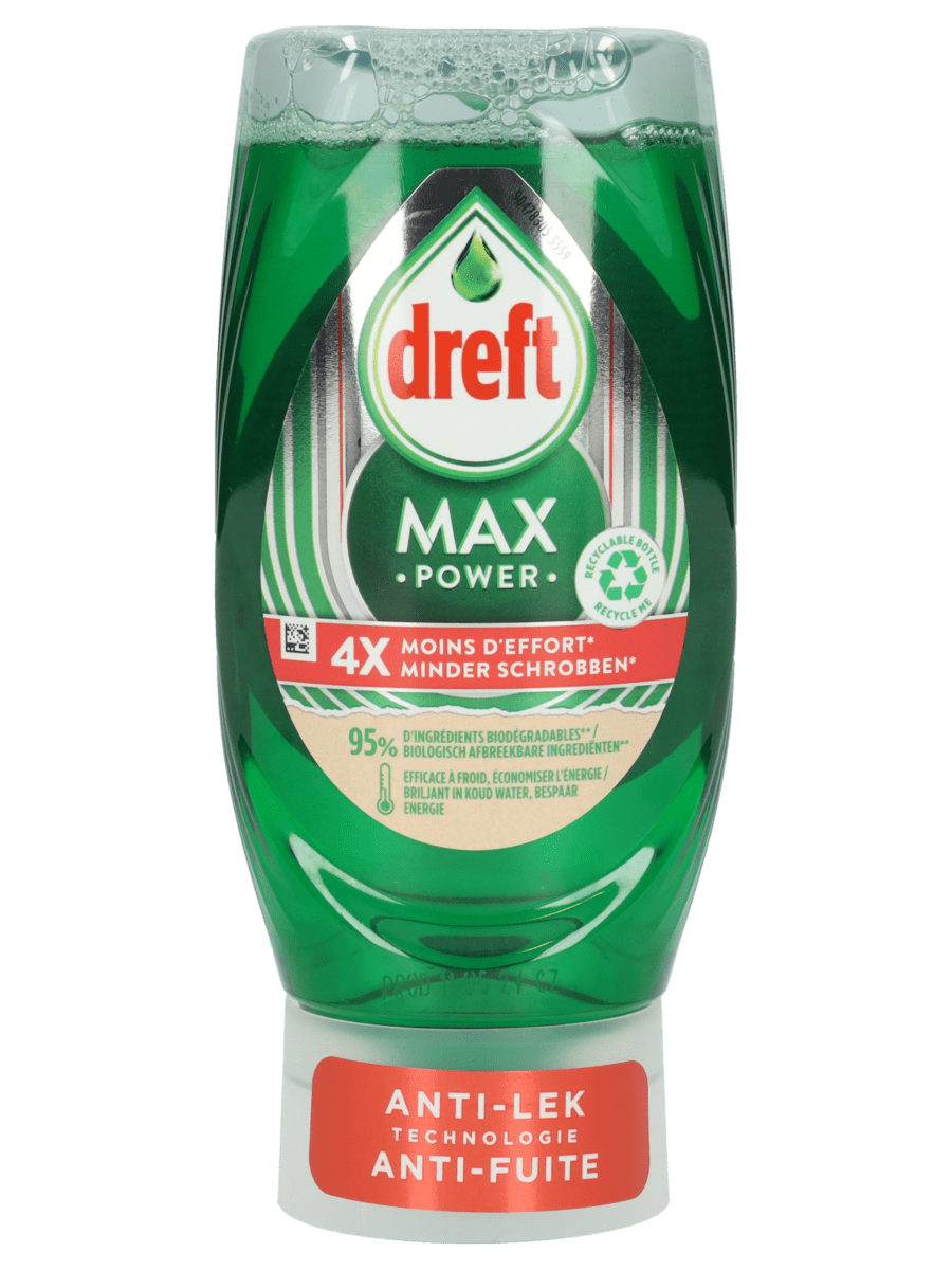 Dreft Max Power liquide vaisselle mégabox 8 flacons - Wibra