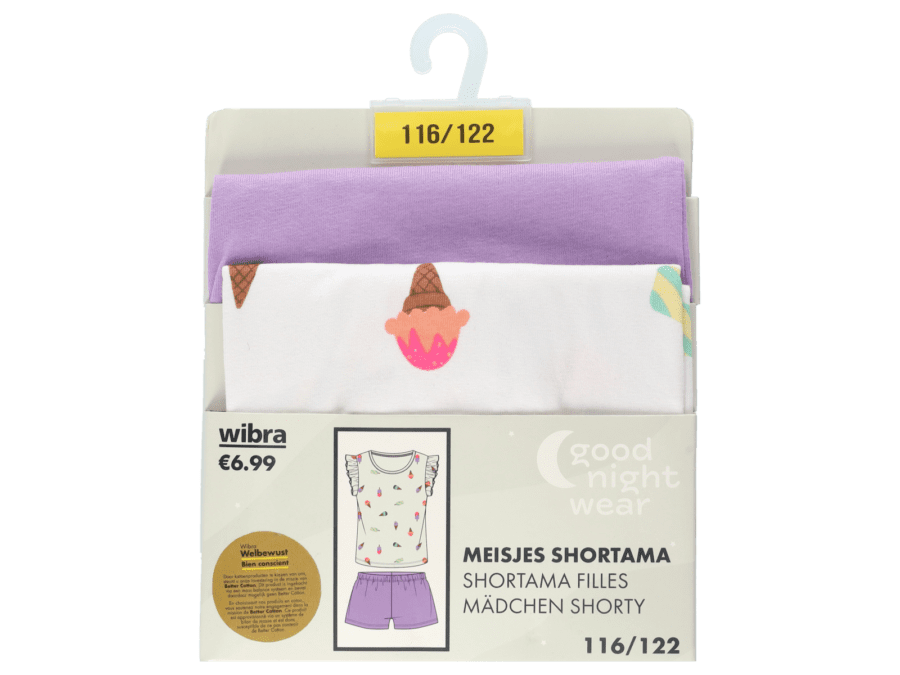 Pyjama licorne / glace fille - Wibra